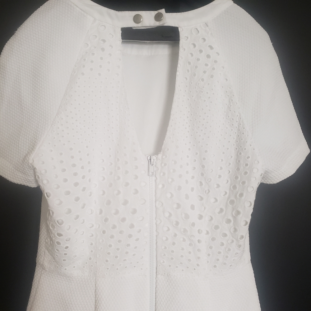 Whithe Mini Dress Small - Picture 8 of 11